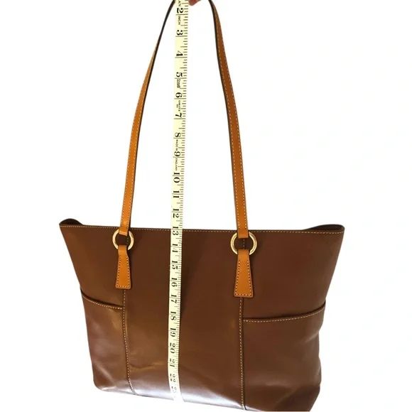 Dooney & Bourke Carry it All Oversize Large Zip Shopper Florentine Leather HP - Picture 5 of 17